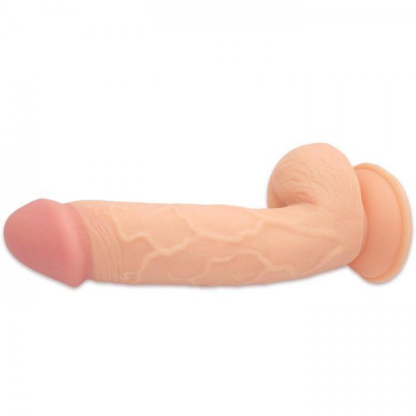 Thick Veined Suction Cup Dildo