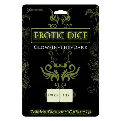 Erotic Dice Glow in the Dark Love Dice