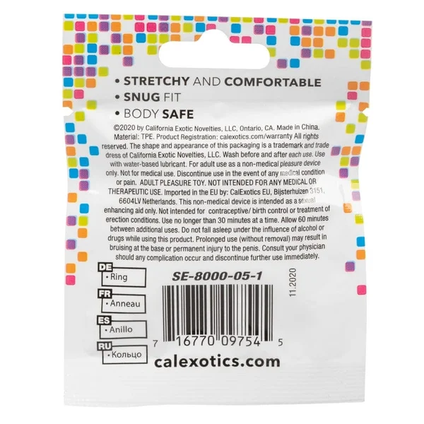 Calexotics Ring Foil Pack Clear — image 6 of 6
