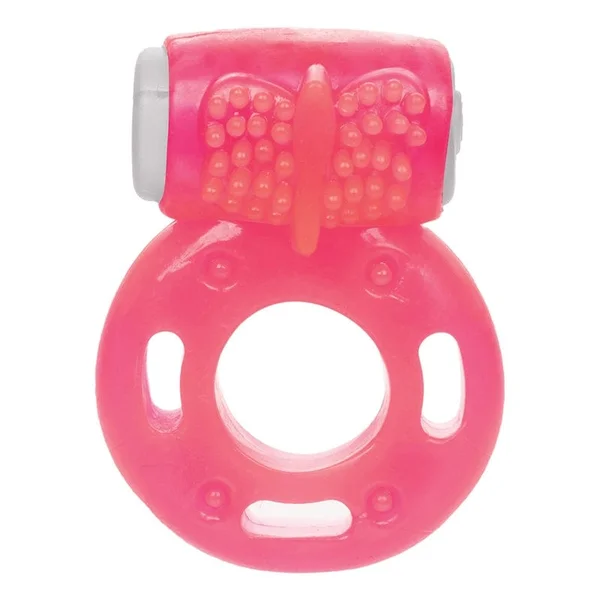 Calexotics Vibrating Ring Foil Pack Pink — image 5 of 6