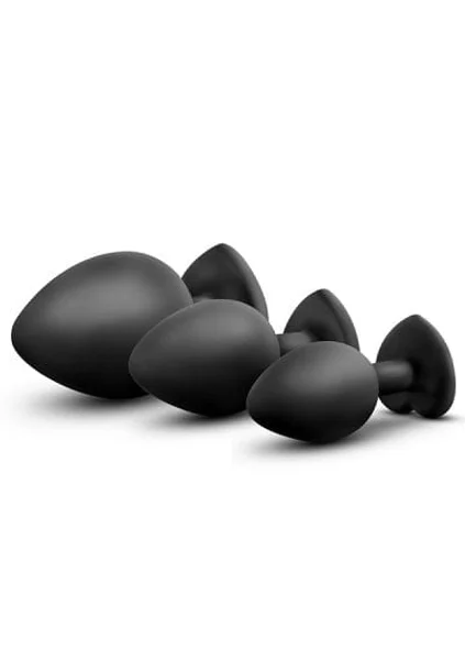 Blush Luxe Black With Red Gems Bling Plugs Training Kit — image 11 of 13