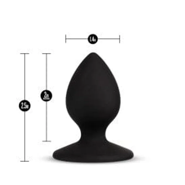 Blush Temptasia Black Slut Plug — image 11 of 12