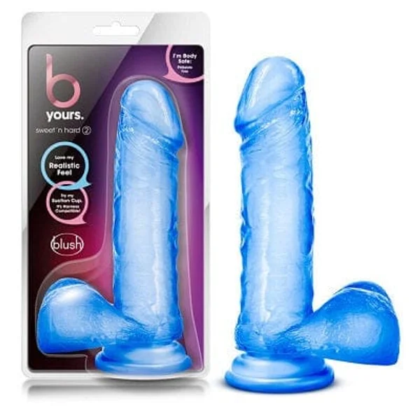 Blush B Yours Blue Sweet n Hard 2 Dildo — image 5 of 8