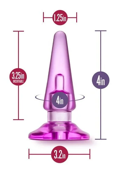 Blush B Yours Pink  Basic Anal Plug — image 11 of 11