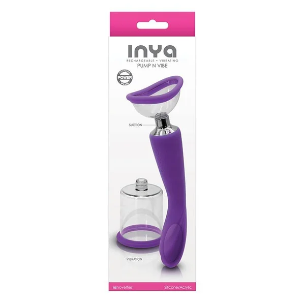 NS Novelties Inya Pump & Vibe Purple — image 7 of 9