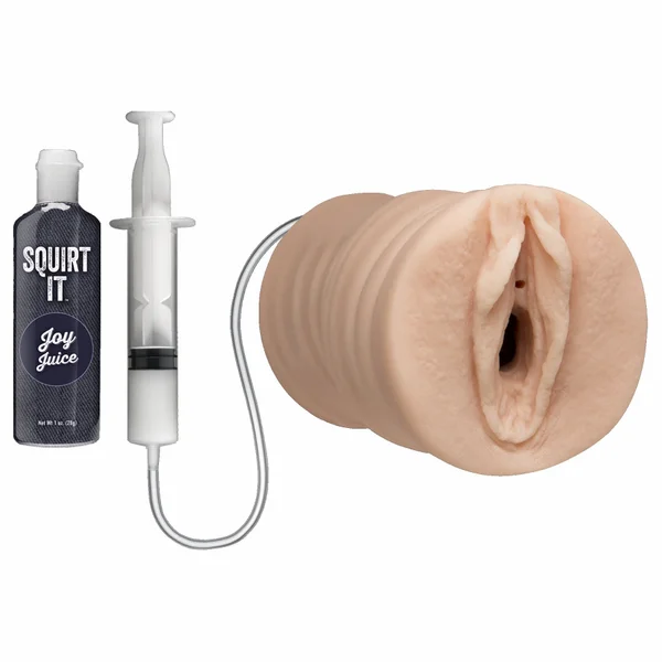 Doc Johnson Squirt It: Squirting Pussy Vanilla Stroker — image 9 of 10