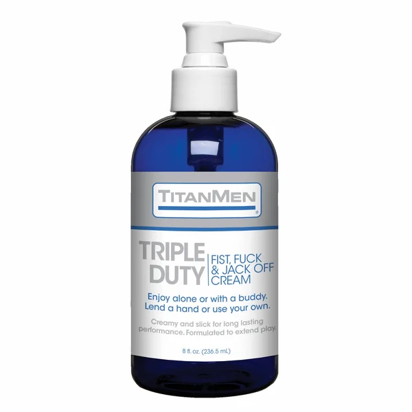 Doc Johnson TitanMen Triple Duty Fist, Fuck & Jack-Off Cream — image 6 of 6