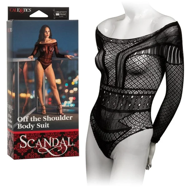 Calexotics Scandal Off the Shoulder Body Suit — image 7 of 13