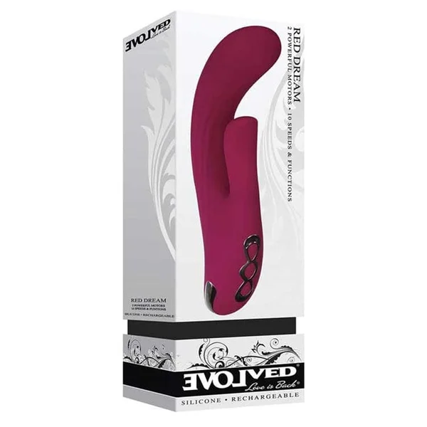 Evolved Red Dream Burgundy Vibrator — image 16 of 22