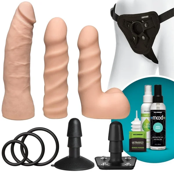 Doc Johnson Vac-U-Lock Dual Density Starter Set — image 5 of 6