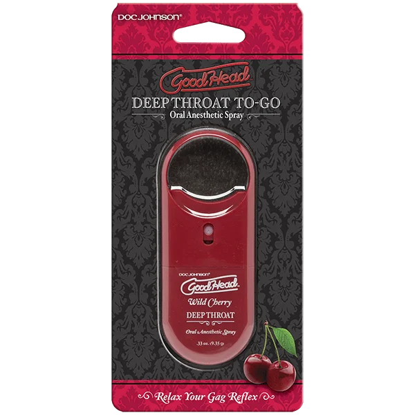 Doc Johnson GoodHead To-Go Deep Throat Spray Wild Watermelon — image 13 of 20