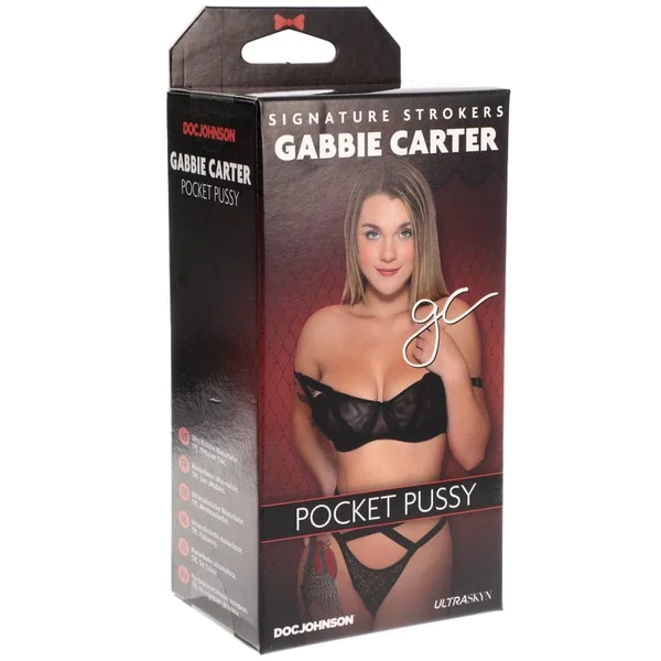Doc Johnson Gabbie Carter UltraSkyn Pocket Pussy — image 3 of 5