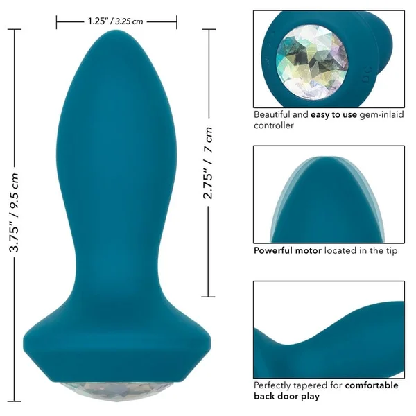 Calexotics Power Gem Vibrating Petite Crystal Probe — image 15 of 18