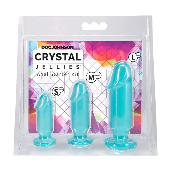 Doc Johnson Crystal Jellies Anal Starter Kit Purple — image 8 of 11