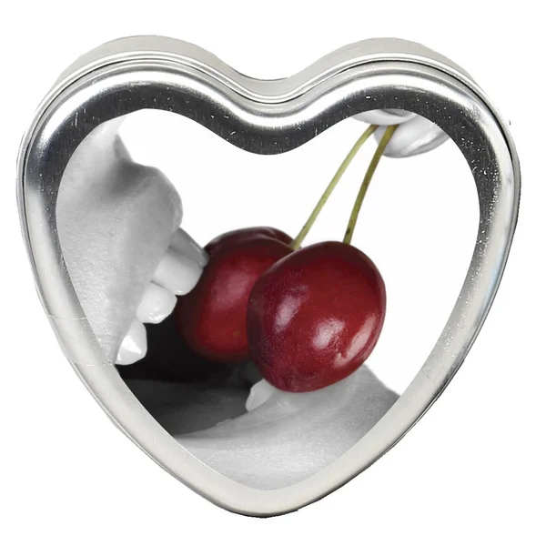 Earthly Body Heart Tin Edible Massage Candle — image 8 of 16