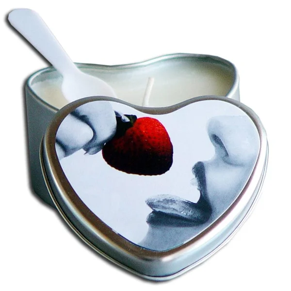 Earthly Body Heart Tin Edible Massage Candle — image 12 of 16