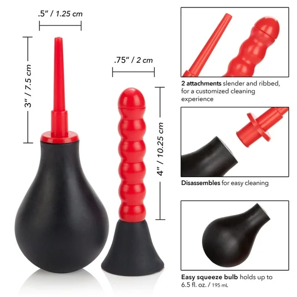 Calexotics Ribbed Anal Douche — image 10 of 10