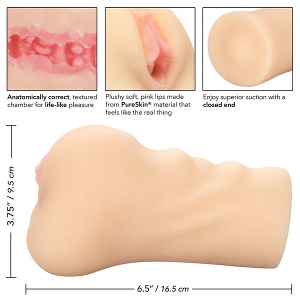Calexotics Stroke It Pussy Brown — image 10 of 11