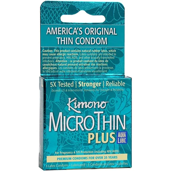 Kimono Micro Thin Condoms with Aqua Lube — image 3 of 4