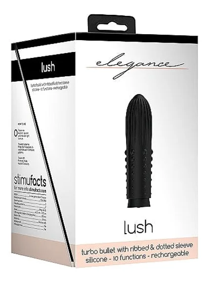Shots Elegance Lush Bullet Black Vibrator — image 17 of 25
