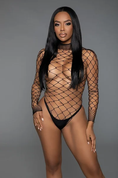 BeWicked Dancing All Night Black Bodystocking — image 10 of 13