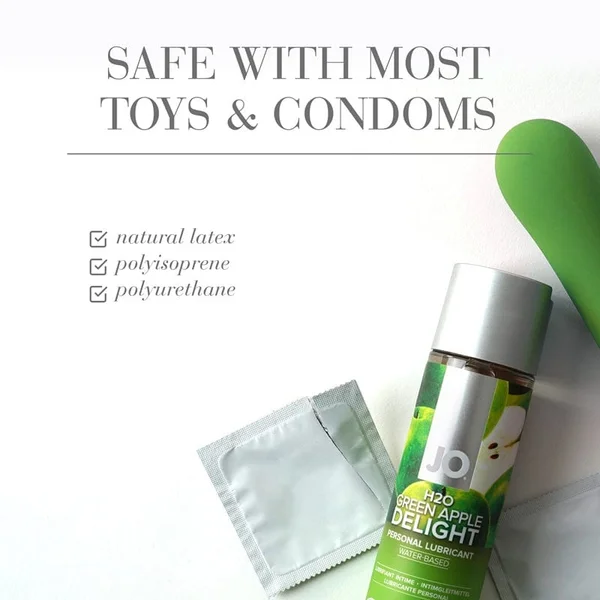 System JO H2O Flavored Lubricant Green Apple — image 10 of 12