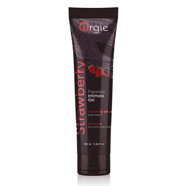 Orgie Strawberry Flavored Intimate Gel — image 2 of 2