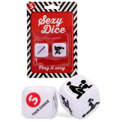 Simplicity Sex Position Location Dice 2 Pce