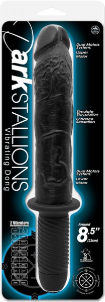 Dark Stallions 8.5" Vibrating Dong