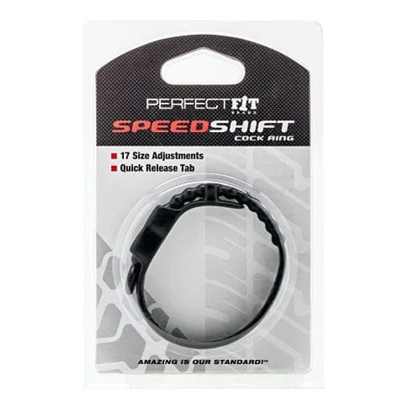 PerfectFit Speed Shift Cock Ring Black — image 4 of 6