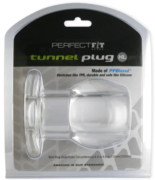 PerfectFit Tunnel Plug X-Large Clear — image 5 of 6