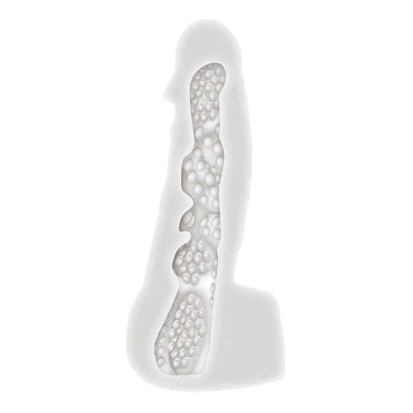 Gender X Stroke & Poke Stroker with Cock Ring — image 14 of 18