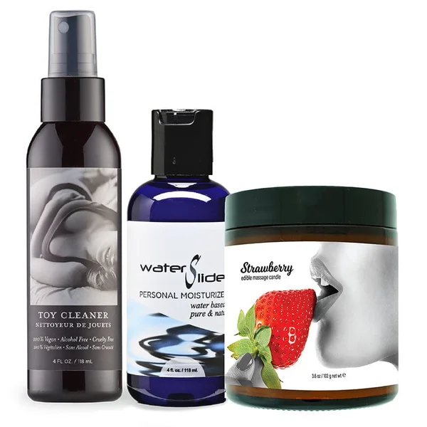 Earthly Body Play & Pleasure Gift Set Strawberry Scent — image 4 of 4