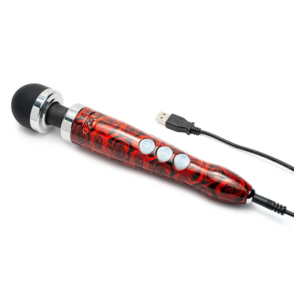 Doxy Die Cast 3 Rechargeable Rose Pattern Limited Edition — image 8 of 12