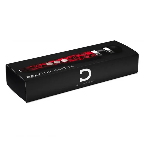 Doxy Die Cast 3 Rechargeable Rose Pattern Limited Edition — image 9 of 12