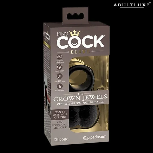 Pipedream Products The Crown Jewels Vibrating Swinging Balls — image 13 of 13