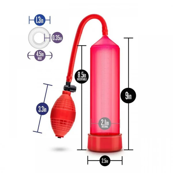 Performance VX101 Male Enhancement Pump Red — image 21 of 22