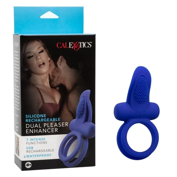 Calexotics Dual Pleaser Enhancer Silicone Ring — image 8 of 14
