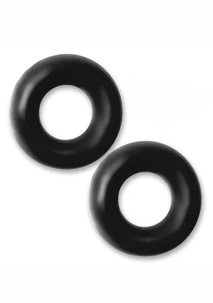 Hunkyjunk Stiffy Bulge Cock Ring Clear Ice 2 Pack — image 14 of 19