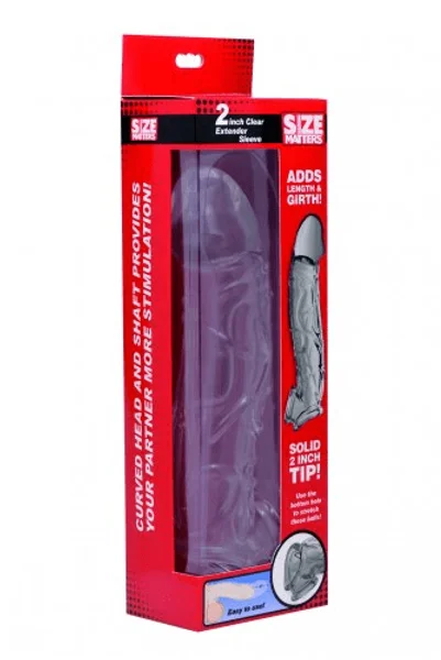 XR Brands 2 Inch Extender Clear — image 13 of 14