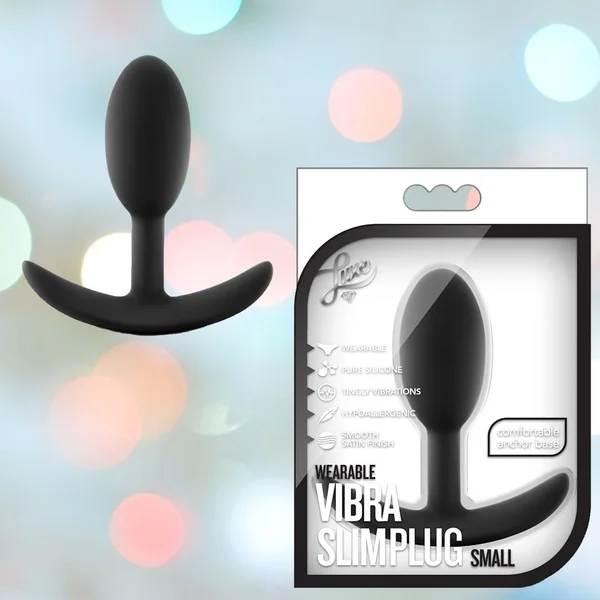 Luxe Wearable Vibra Slim Plug Small Black — image 24 of 25