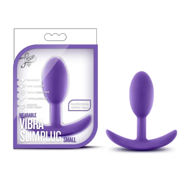 Luxe Wearable Vibra Slim Plug Small Purple — image 20 of 21