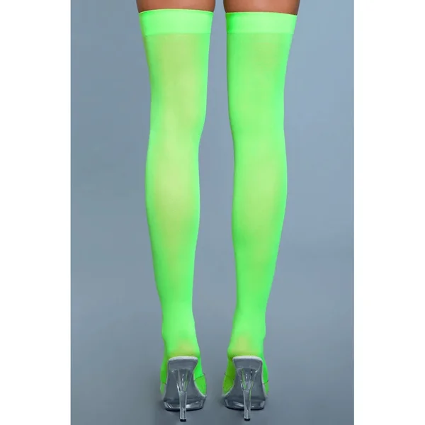 BeWicked Opaque Nylon Red Thigh Highs — image 17 of 20