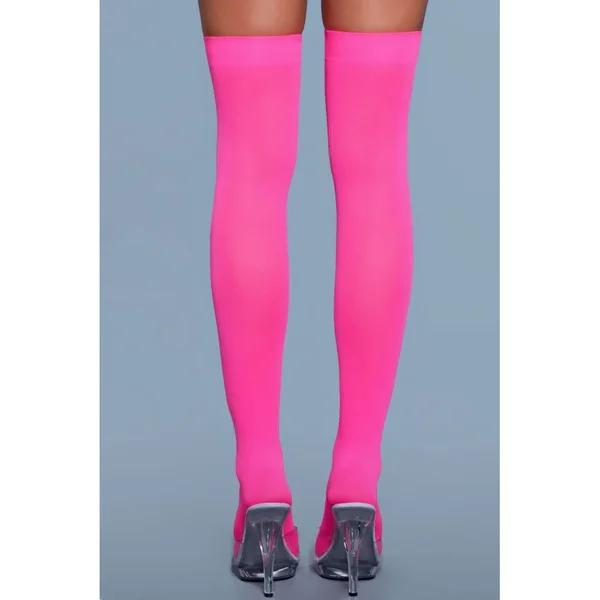BeWicked Opaque Nylon Red Thigh Highs — image 20 of 20