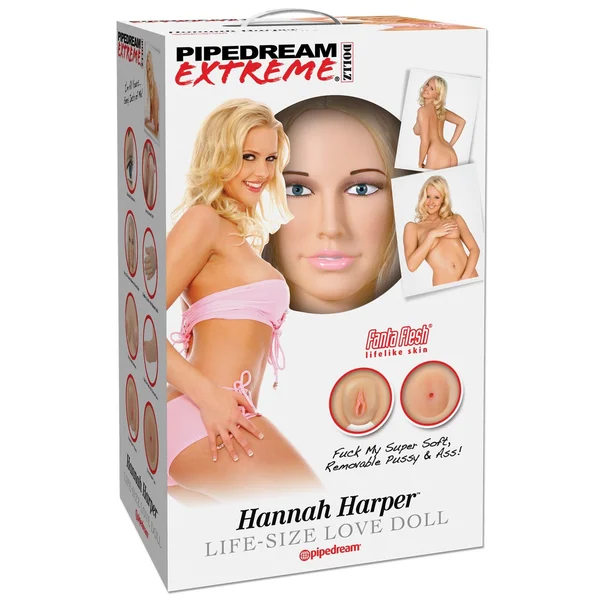 Pipedream Products Extreme Dollz Hannah Harper Life-Size Doll — image 10 of 10