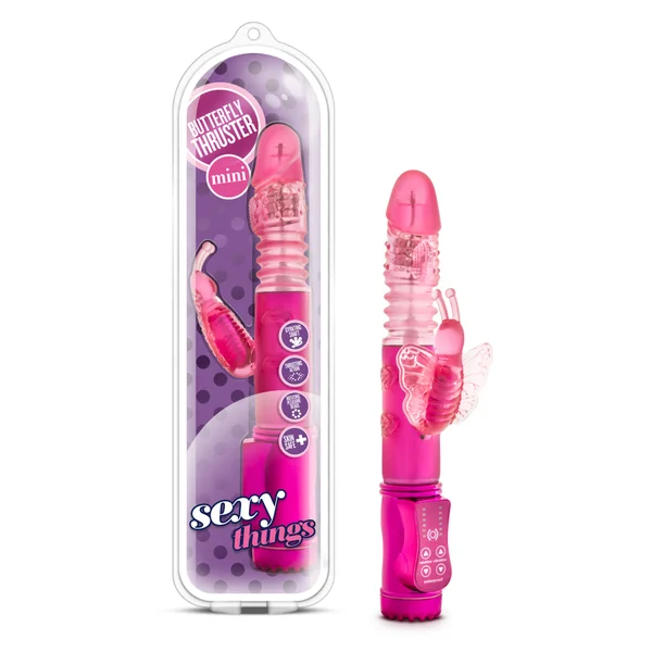 Sexy Things Butterfly Thruster Mini Fuchsia — image 10 of 11