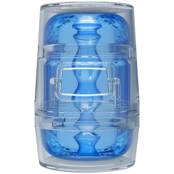 Doc Johnson Main Squeeze Pop-Off Crystal Blue — image 5 of 6