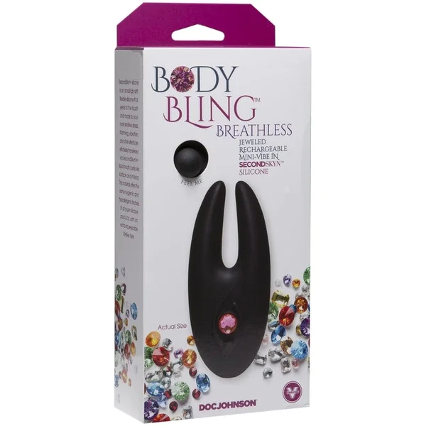 Doc Johnson Body Bling Breathless Rechargeable Mini Vibe — image 7 of 8