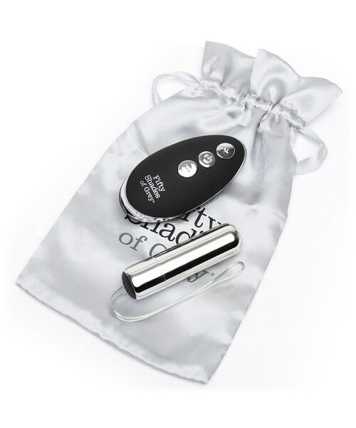 Fifty Shades of Grey Relentless Vibrations Remote Bullet Vibrator