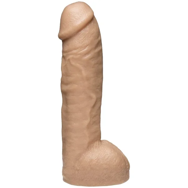 Doc Johnson Hung Vac-U-Lock Realistic Dildo Vanilla — image 4 of 4